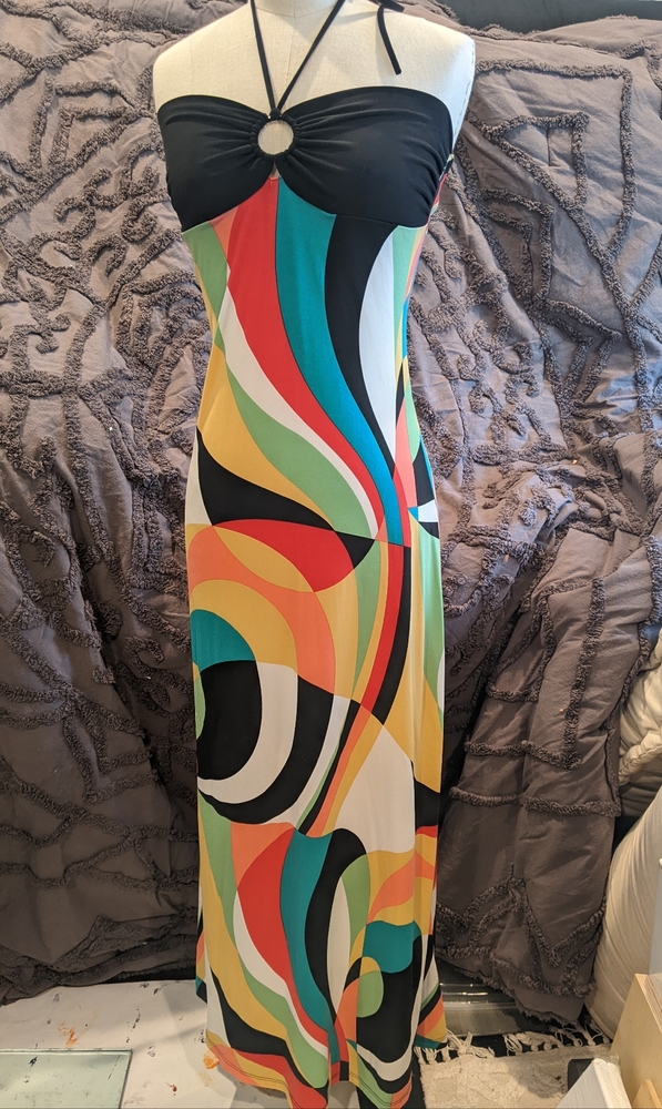 Sweetheart maxi dress